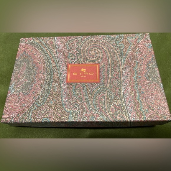 NEW ETRO Black Fringed Beaded Leather Bag Full Inclusion - Picture 7 of 8